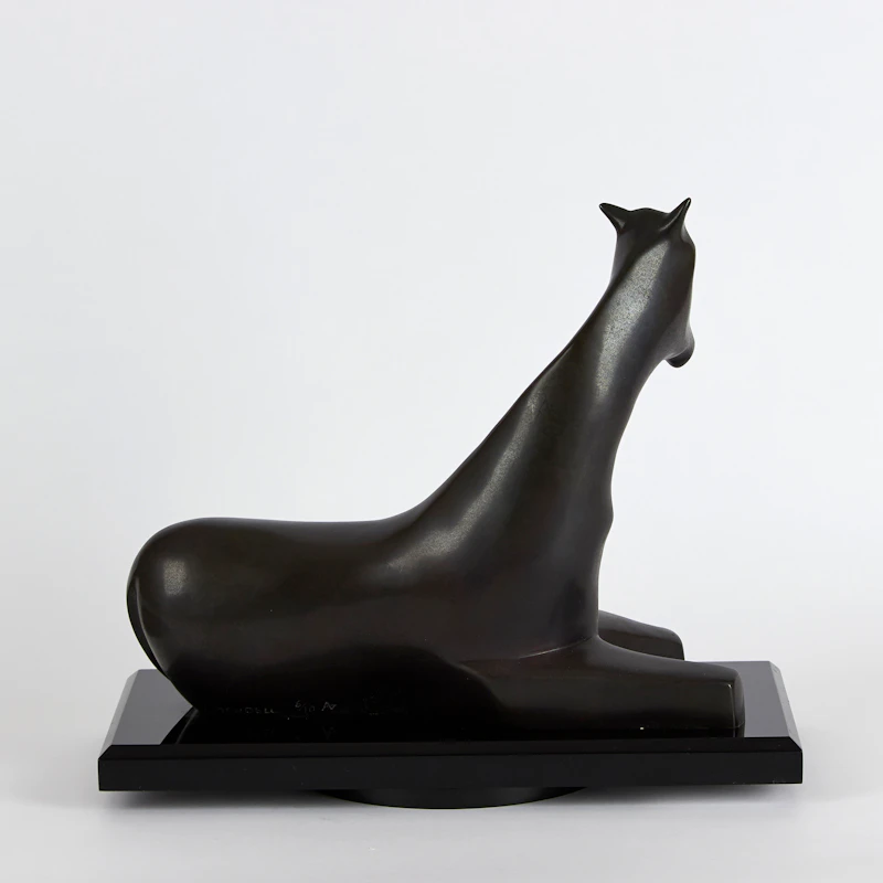 Phyllis Mendell, Equus, bronze - view 3