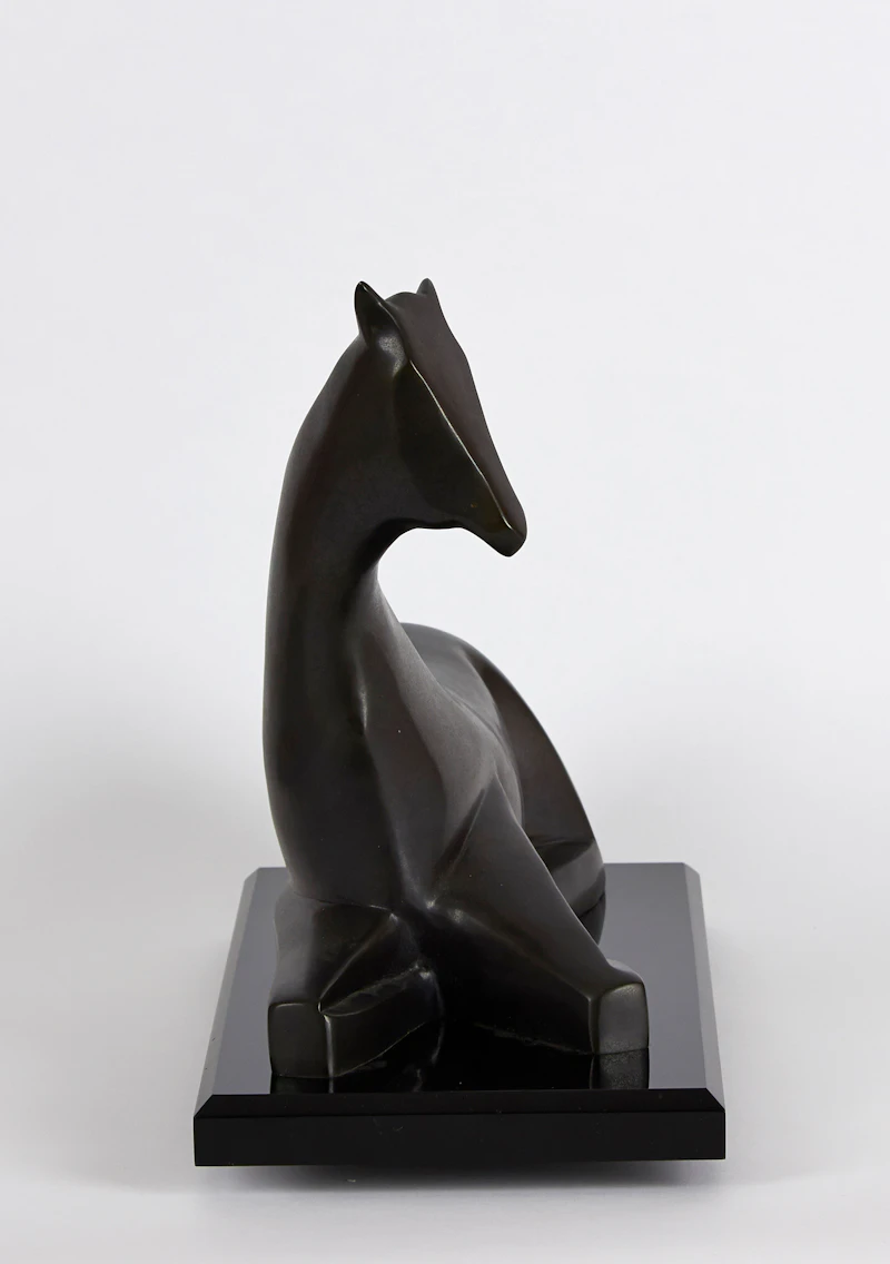 Phyllis Mendell, Equus, bronze - view 4