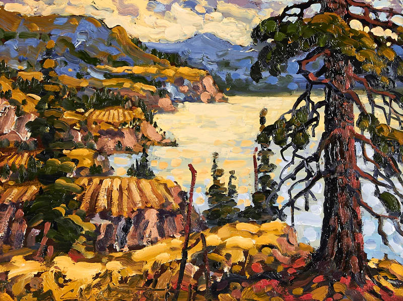 Rod Charlesworth, September Bluffs, Naramata