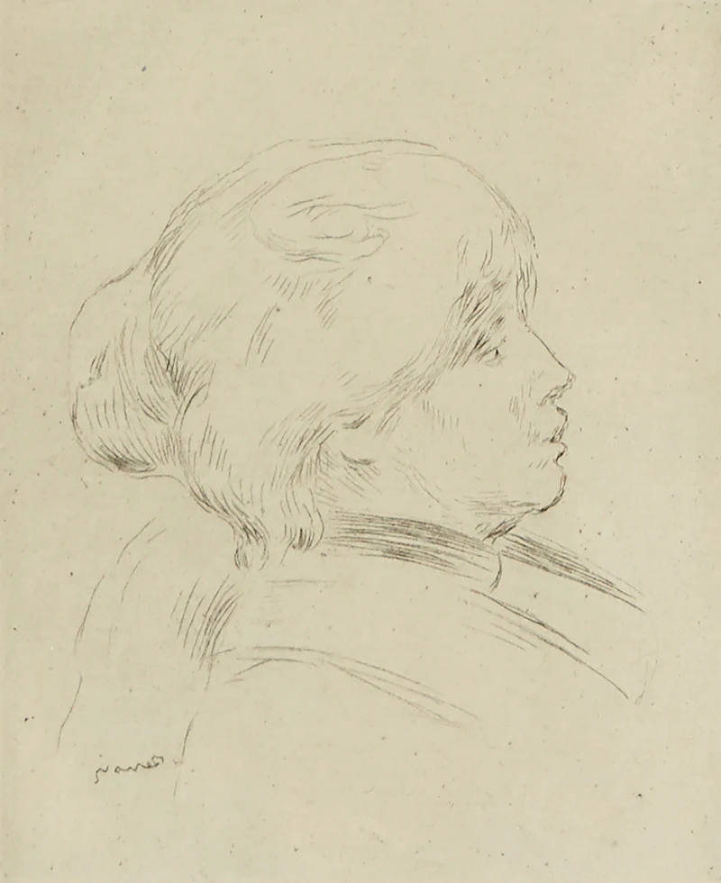 Berthe Morisot by Pierre-Auguste Renoir