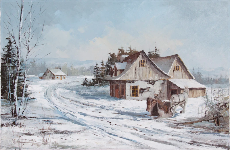 Claude Langevin, Winter Arrival