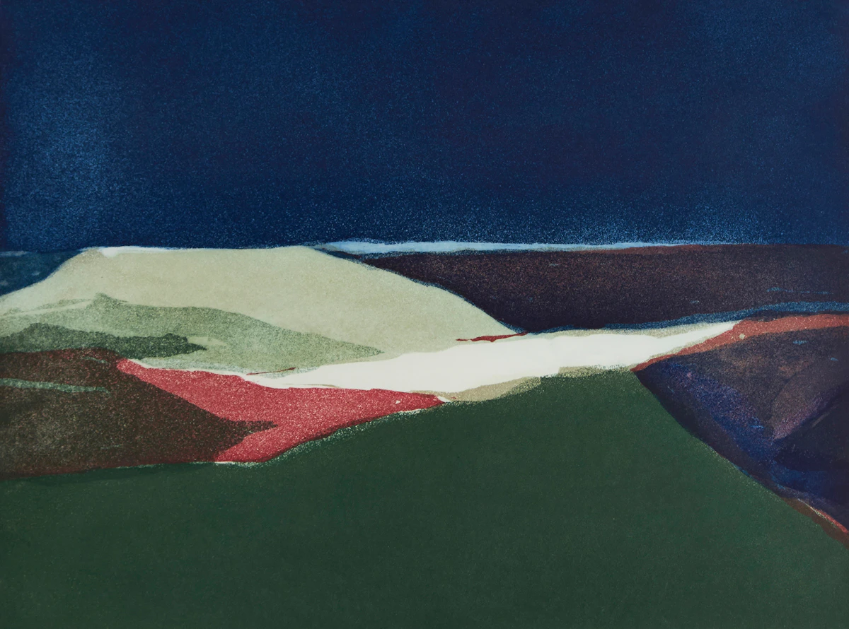 Gordon Appelbe Smith, Tofino Night, serigraph, 1982