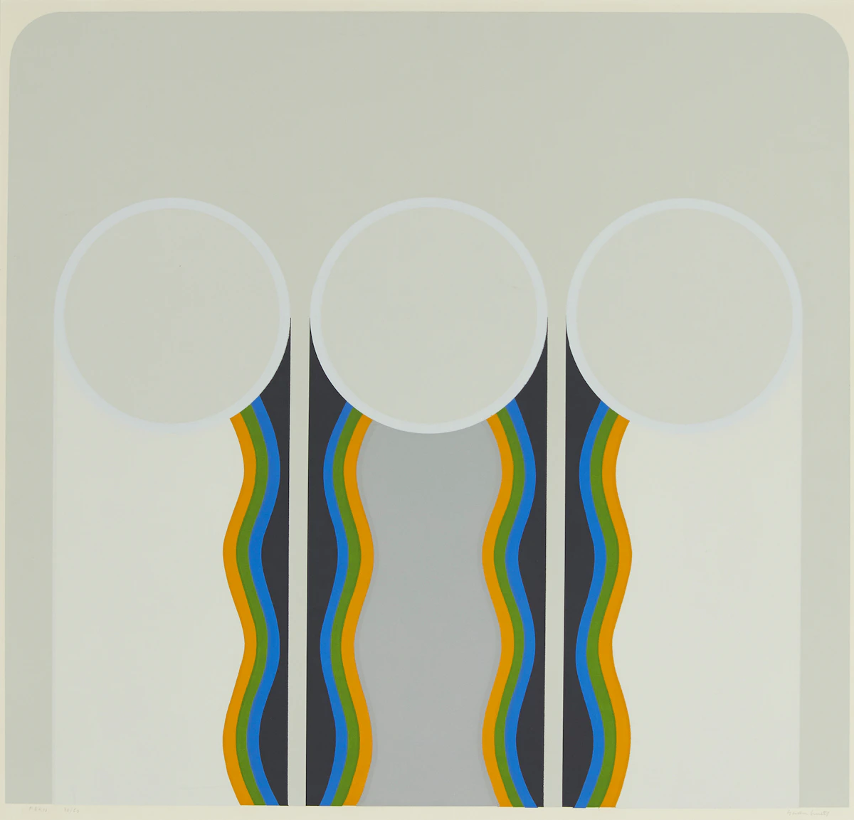 Gordon Appelbe Smith, Fern, silkscreen