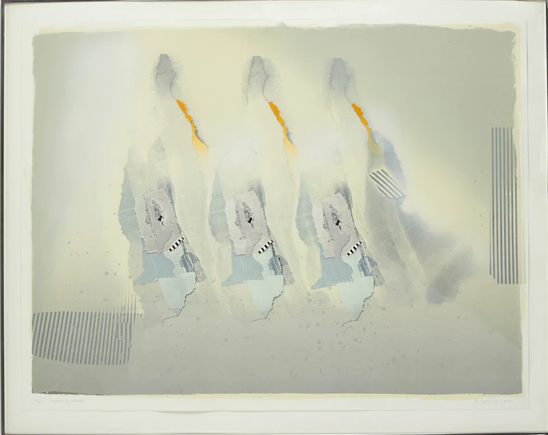 Carl Heywood, Triple Entendre, colour etching - view 2