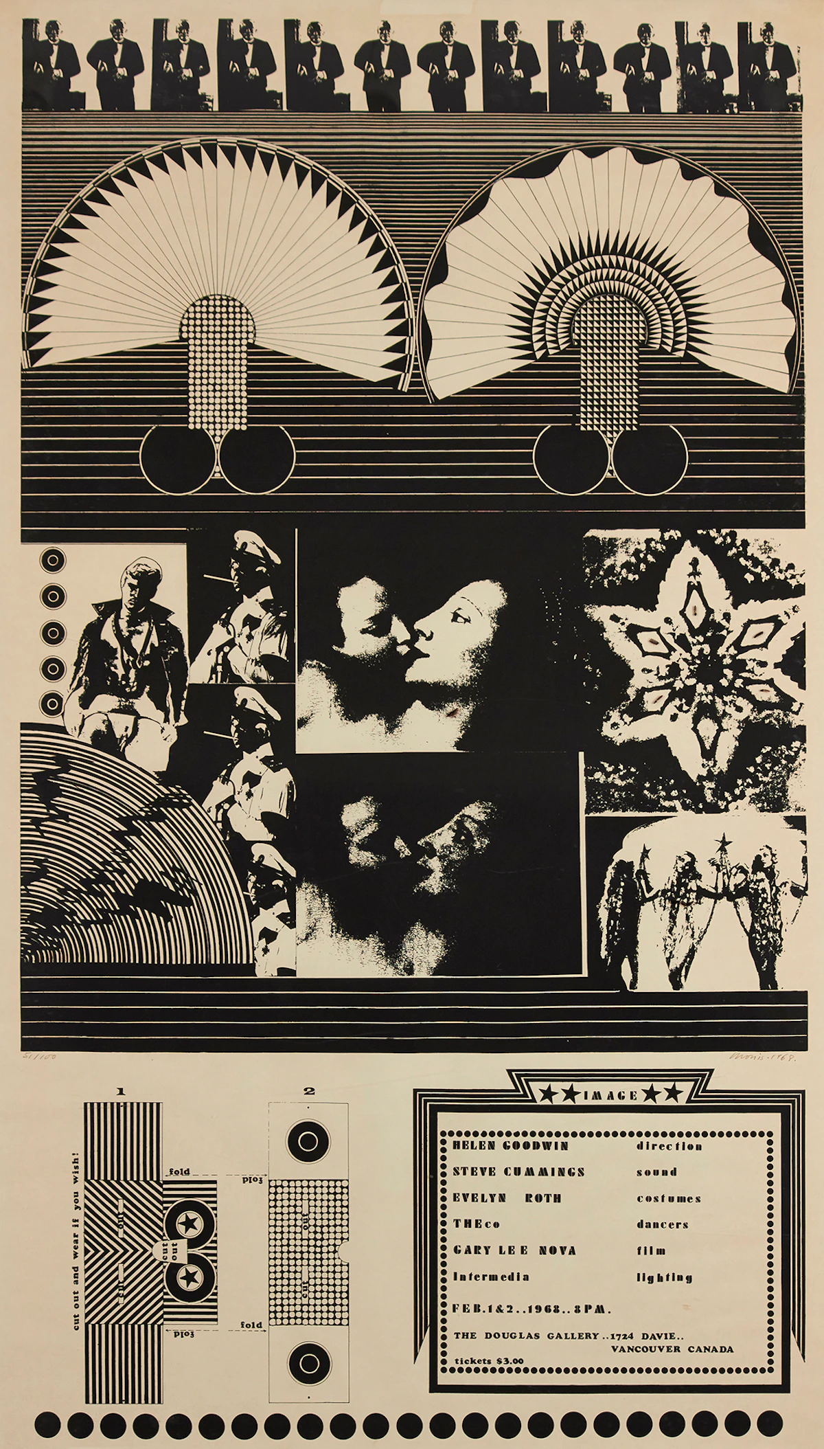 Michael Morris, Image, screenprint, 1968