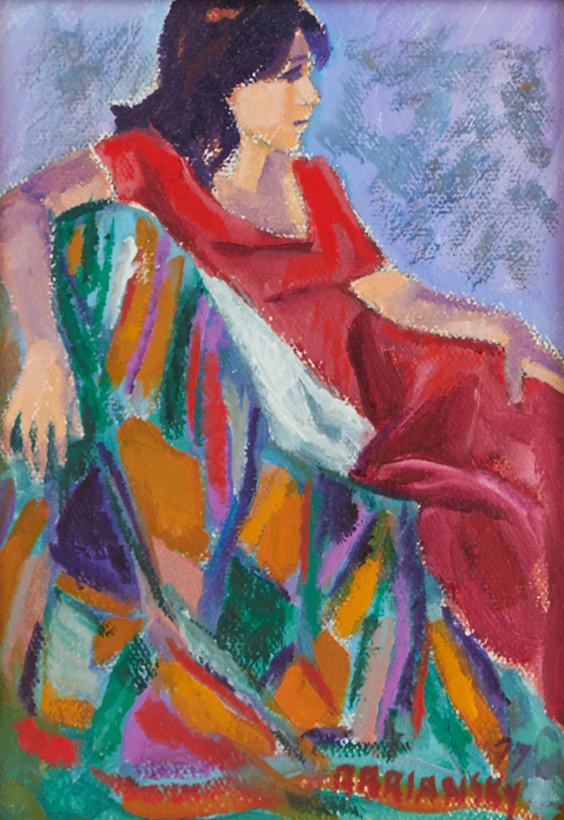 Rita Briansky, Portrait of Woman