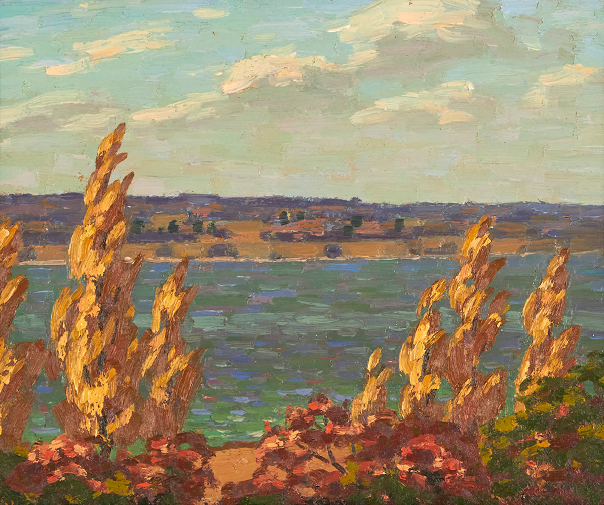 George Thomson, A South Wind, oil on board