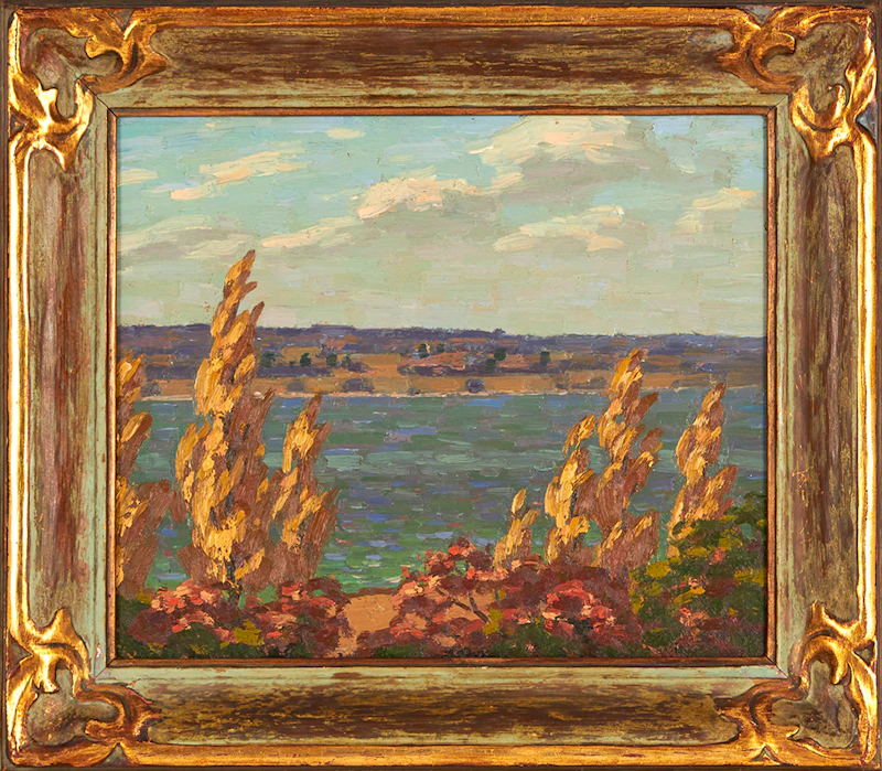 George Thomson, A South Wind, oil on board - view 2