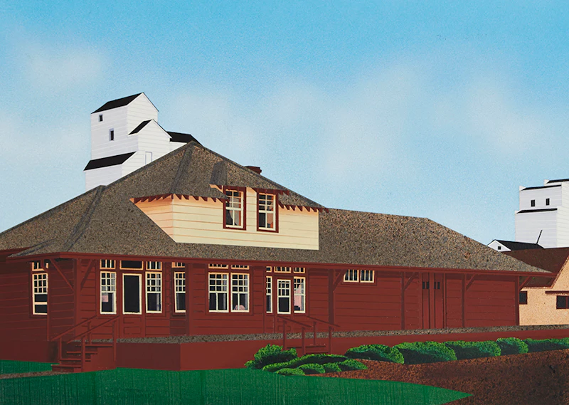 David Thauberger, Train Station