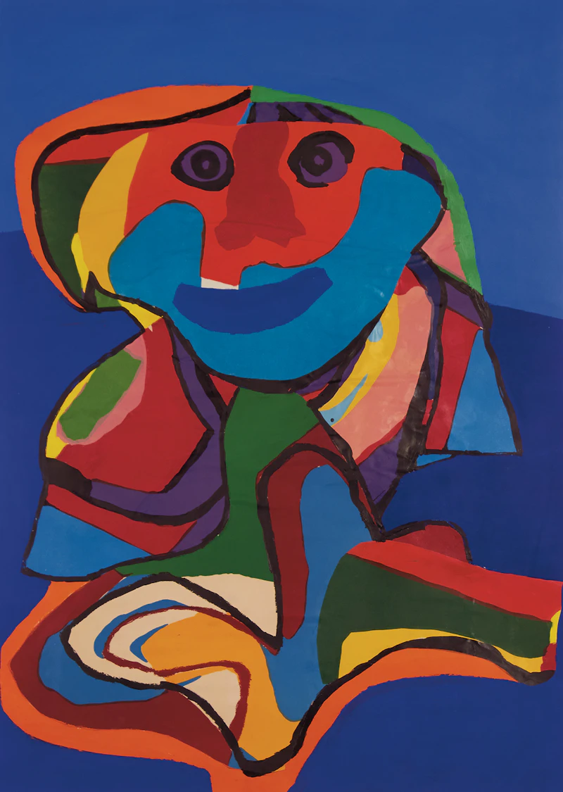 Self-Portrait by Karel Appel
