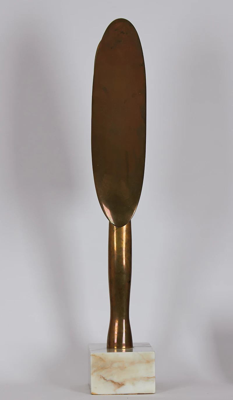 Jean-Jacques Besner, Symetrique germinale, bronze sculpture - view 5