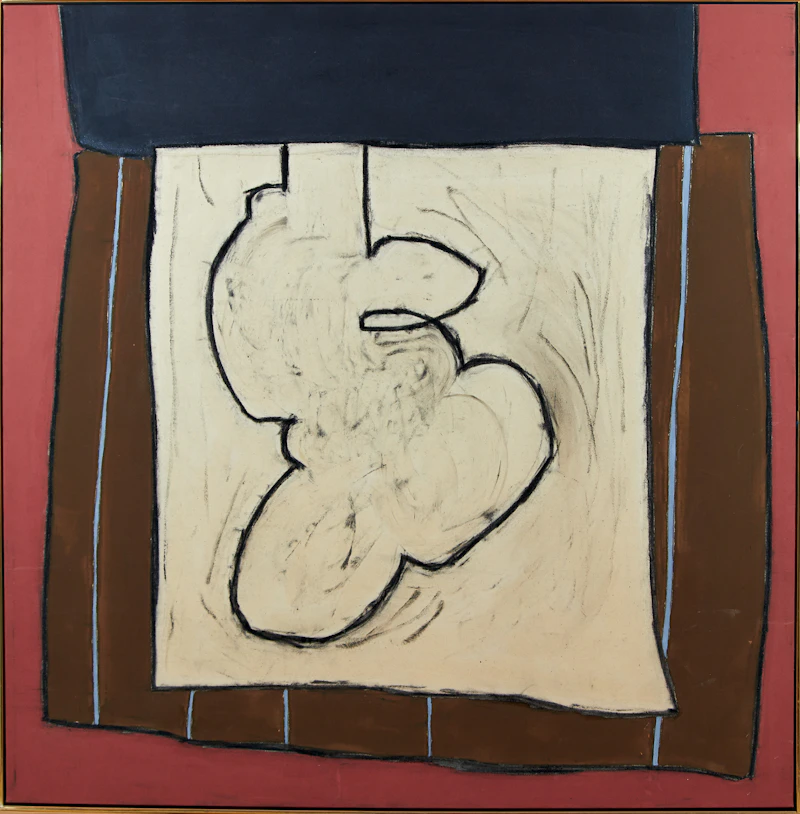 Tony Calzetta, Domenic’s Own, acrylic and charcoal on canvas, 1980 - view 2