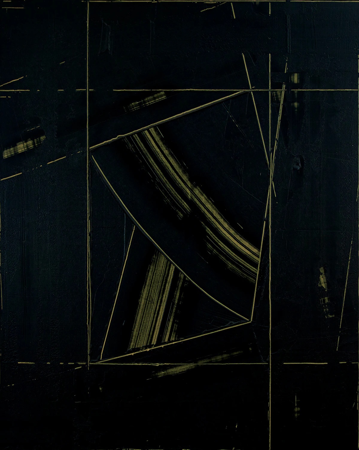David Craven, Dowager, acrylic on canvas, 1976