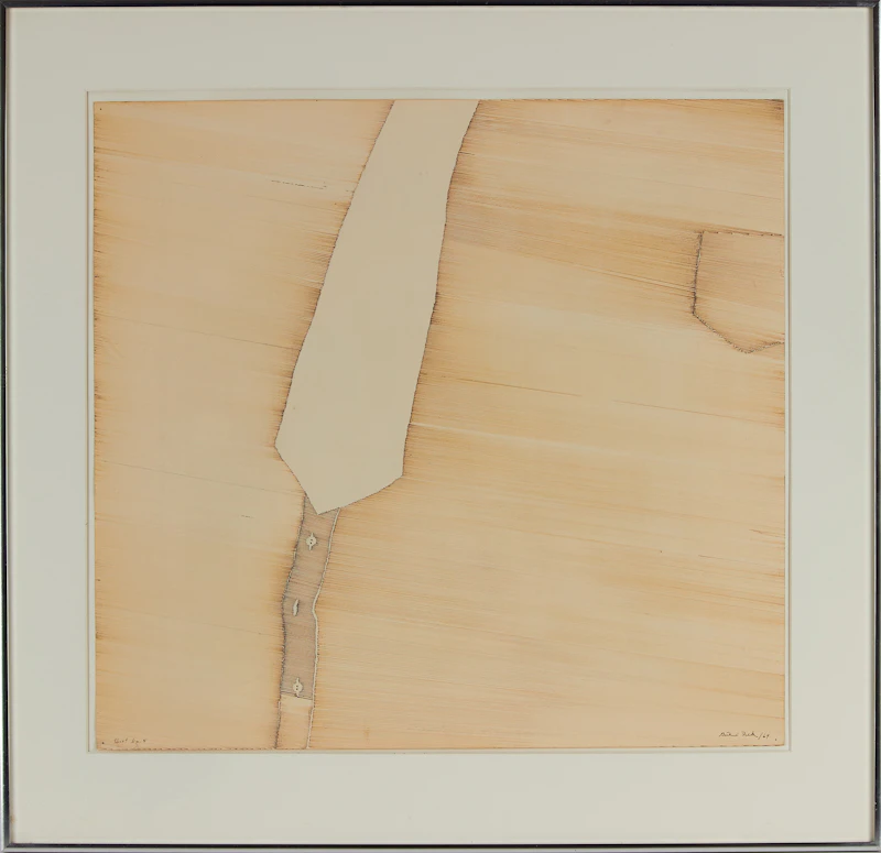Gathie Falk, Shirt No.4, ink, 1969 - view 2