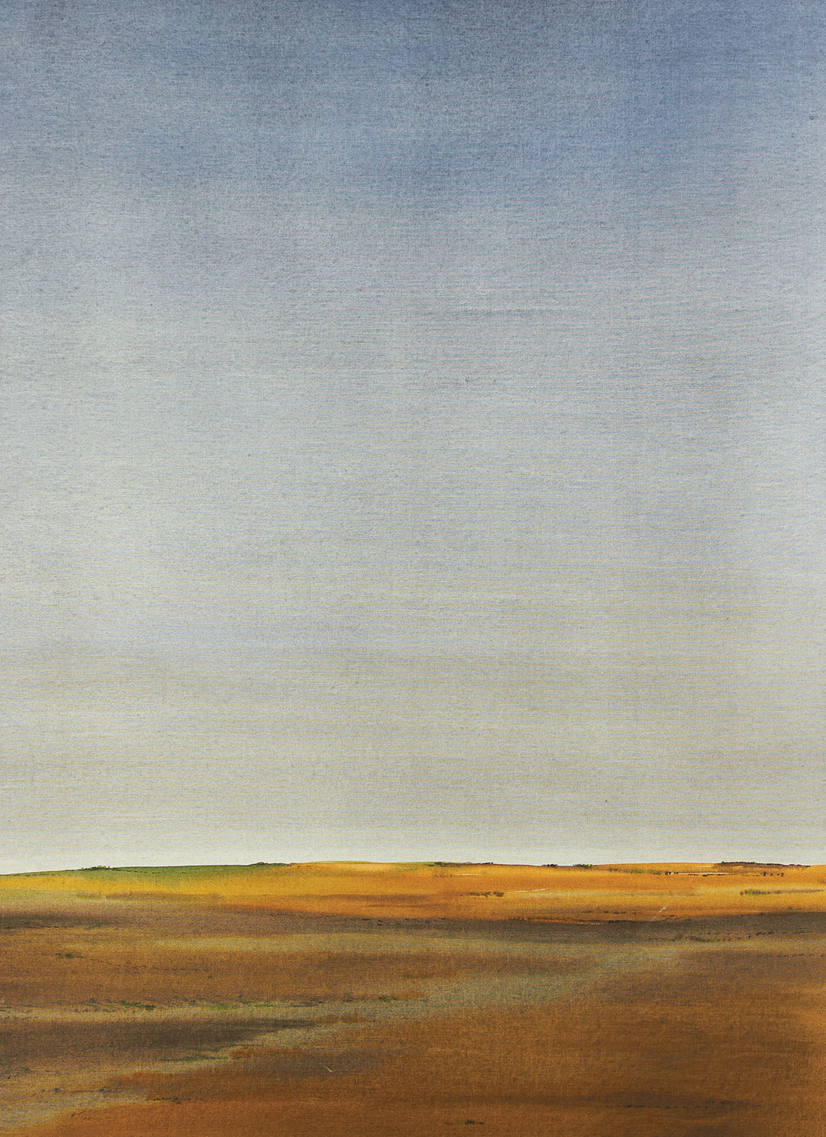 Takao Tanabe, The Land 3/79 (North of Regina), acrylic on canvas, 1979