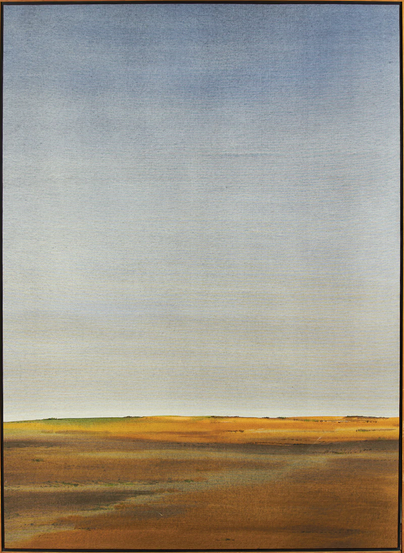 Takao Tanabe, The Land 3/79 (North of Regina), acrylic on canvas, 1979 - view 2