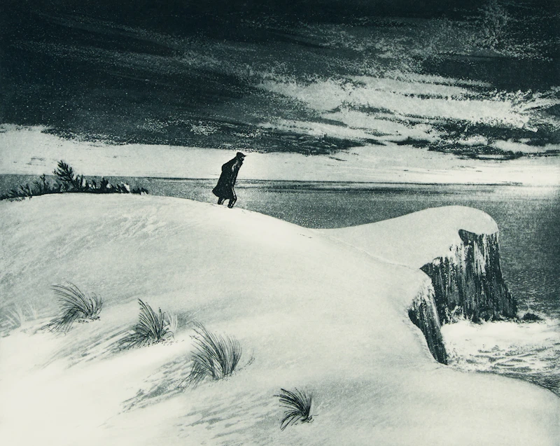 David Lloyd Blackwood, William Lane Leaving Bragg’s Island