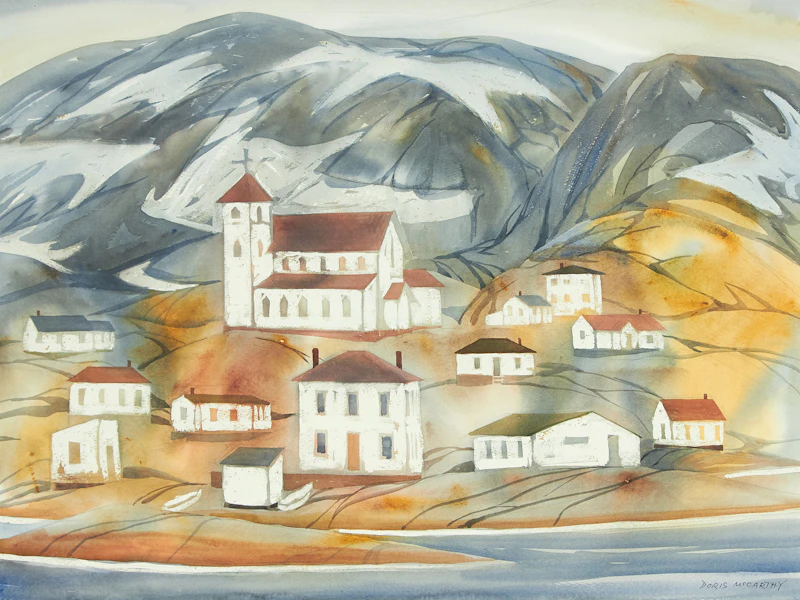 Doris Jean McCarthy, Village on the North Shore