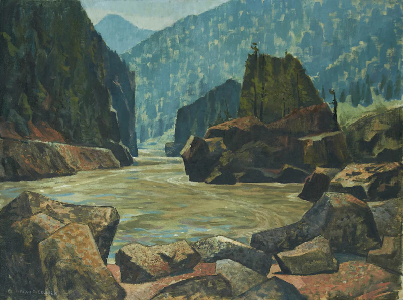 Alan Caswell Collier, Fraser Canyon, BC