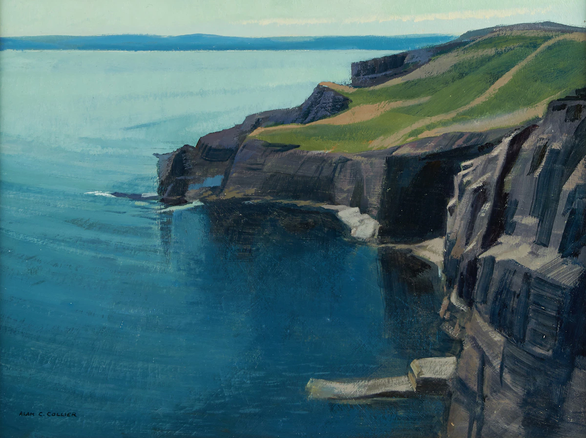 Alan Caswell Collier, Horse Chops, Trinity Bay, Newfoundland, oil on board