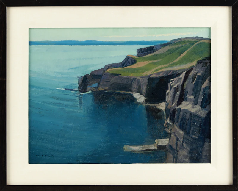 Alan Caswell Collier, Horse Chops, Trinity Bay, Newfoundland, oil on board - view 3