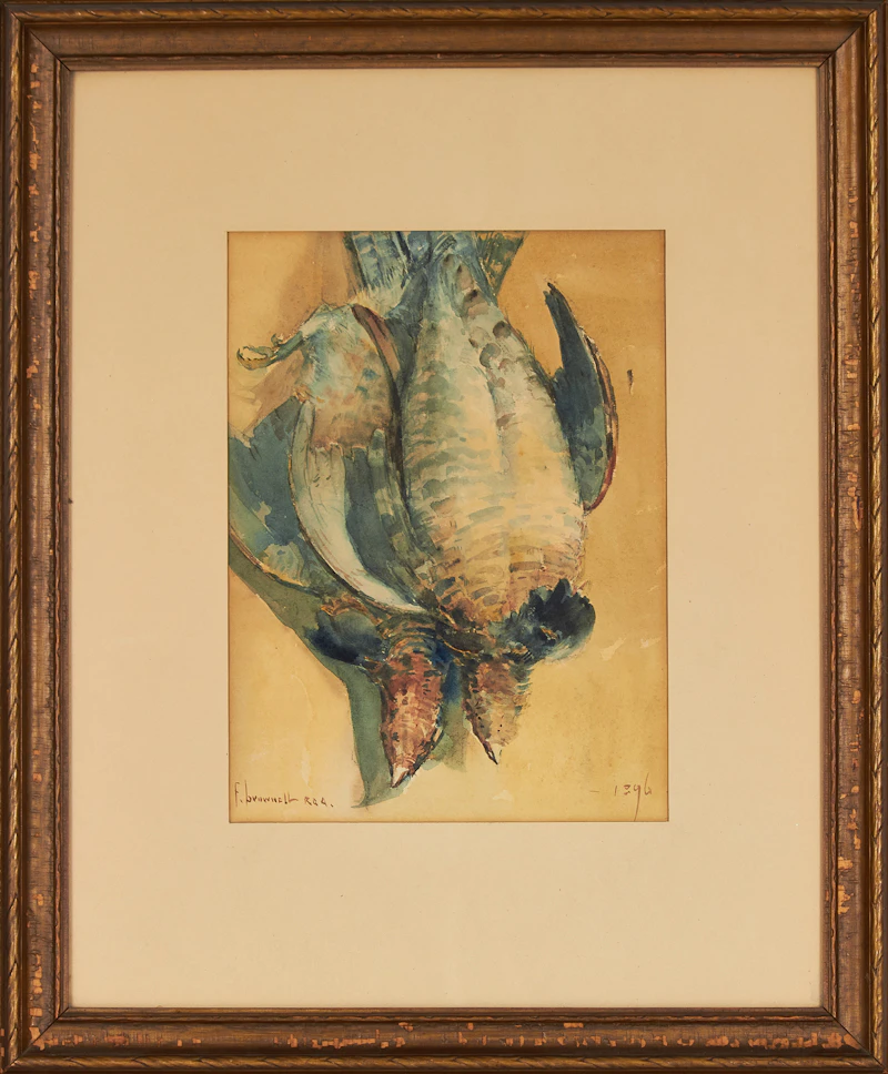 Peleg Franklin Brownell, Still Life, watercolour - view 2