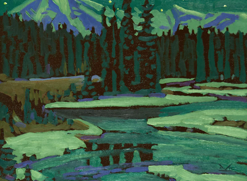 The Bow, Night by Illingworth Holey Kerr