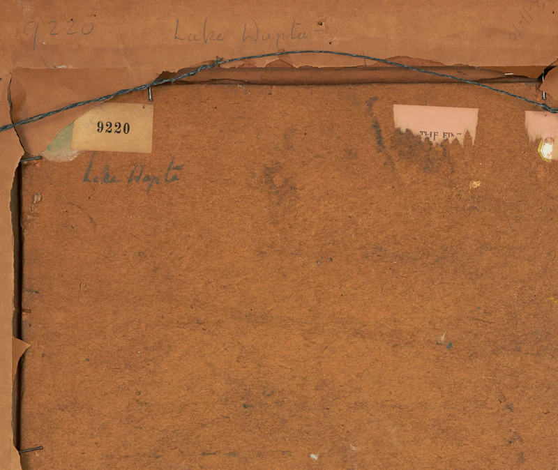 Roland Gissing, Lake Wapta, oil on board - view 2