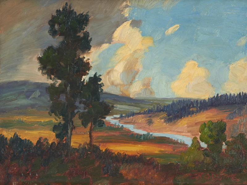 Roland Gissing, Ghost River, Alberta