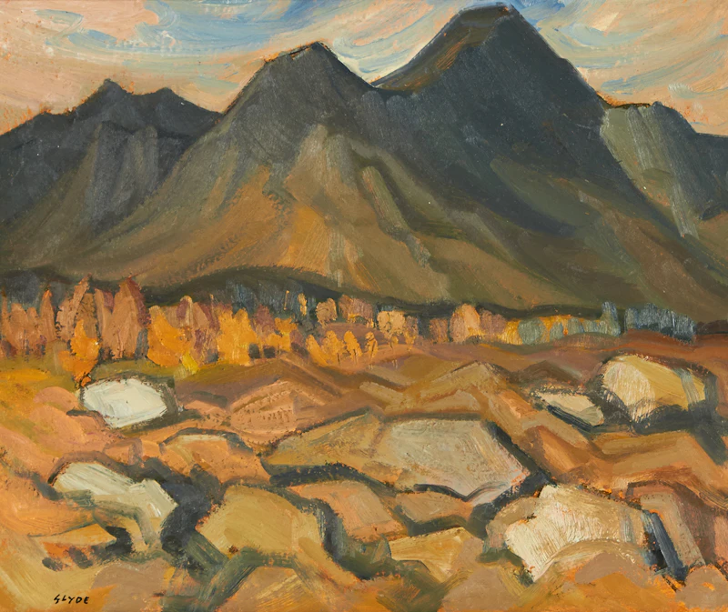 Henry George Glyde, On Tree Line, Canadian Rockies, Alta.