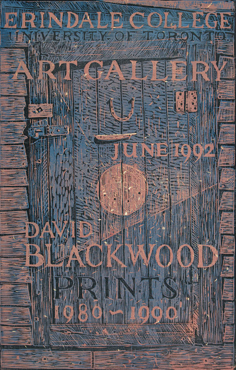 David Lloyd Blackwood, Poster for Erindale