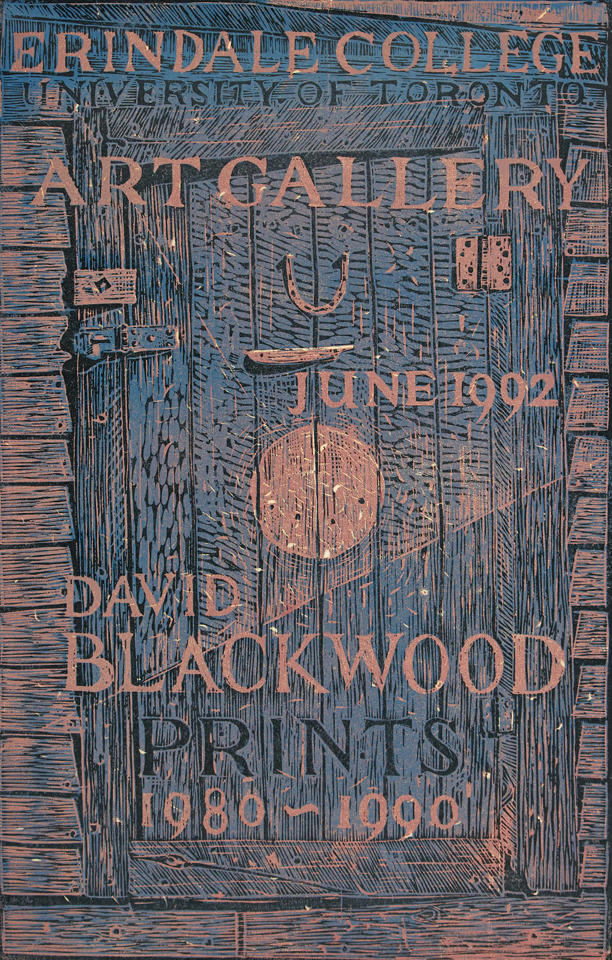 David Lloyd Blackwood, Poster for Erindale, etching and aquatint, 1992