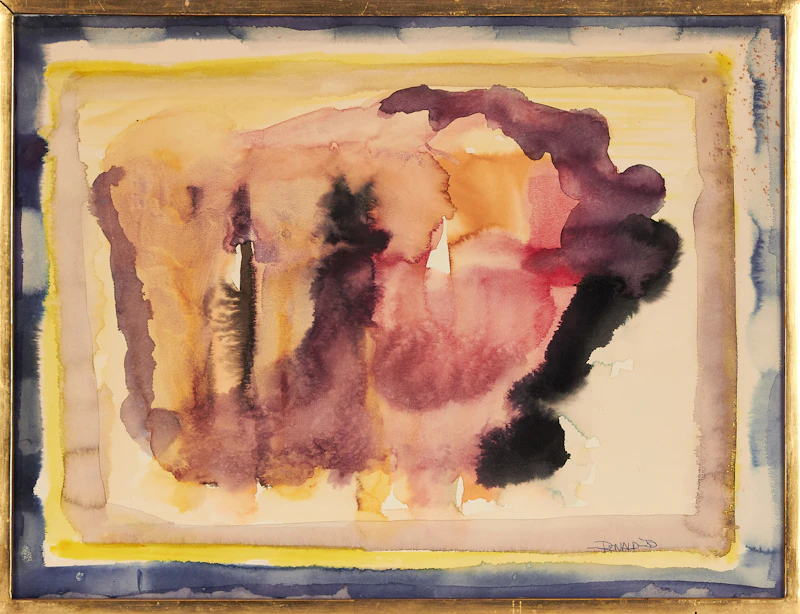 William Ronald, Untitled, watercolour, 1959 - view 2