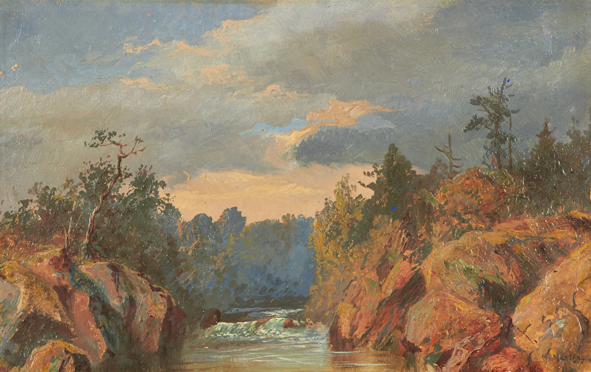 Thomas Mower Martin, Muskoka River, oil on canvas
