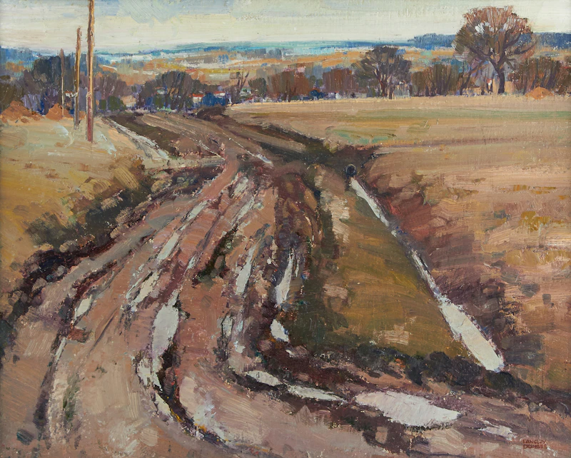 Muddy Road by Langley Thomas Donges