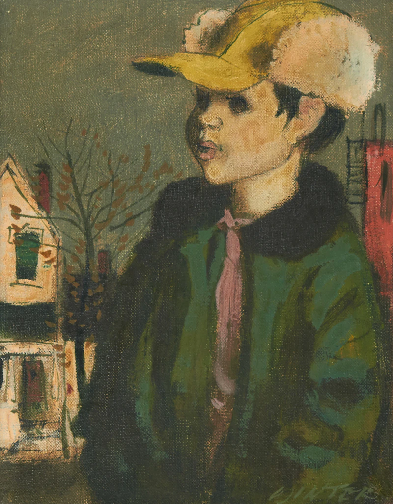 Yellow Cap by William Arthur Winter