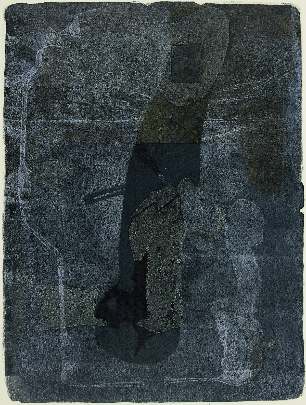 Harold Barling Town, Untitled, autographic print, 1957