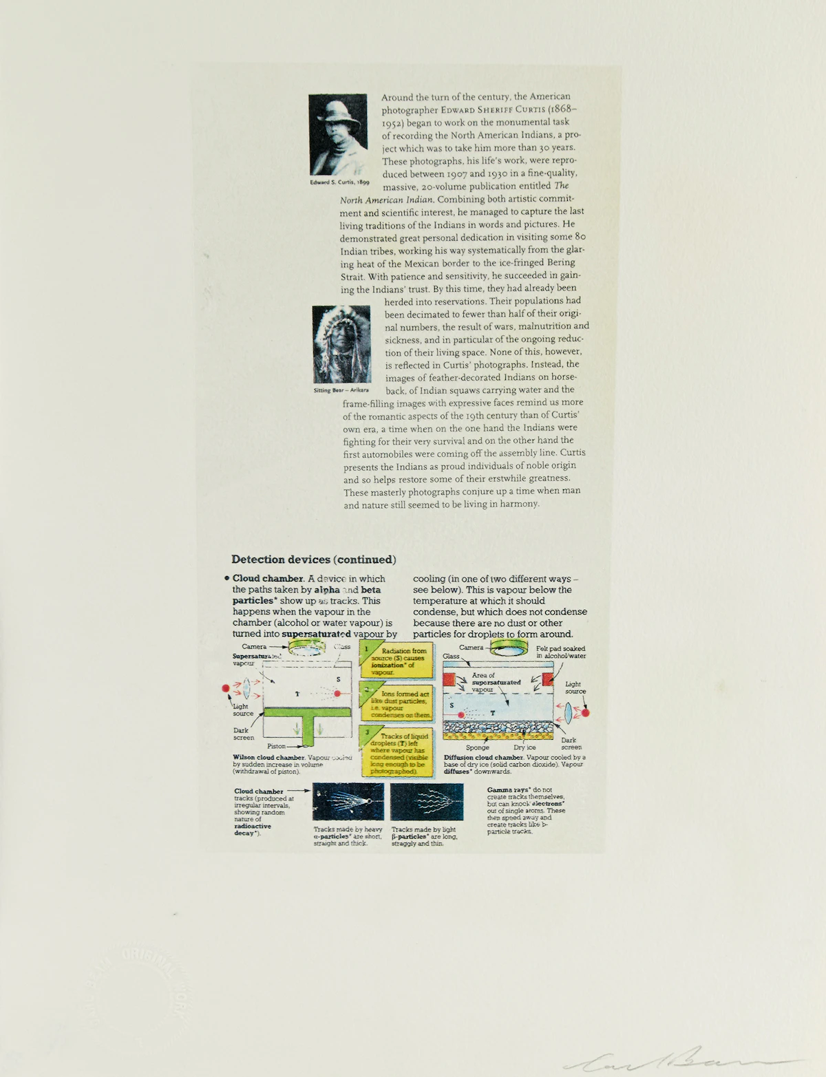 Carl Beam, A Collection of Six Works, photo emulsion mixed media on wove rag paper