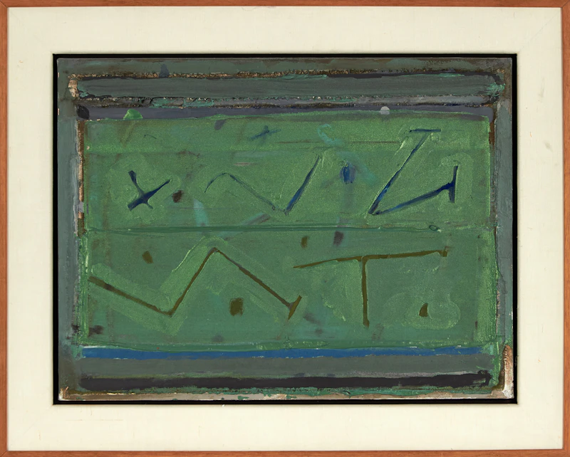 Otto Donald Rogers, EL, acrylic on canvas, 1976 - view 3