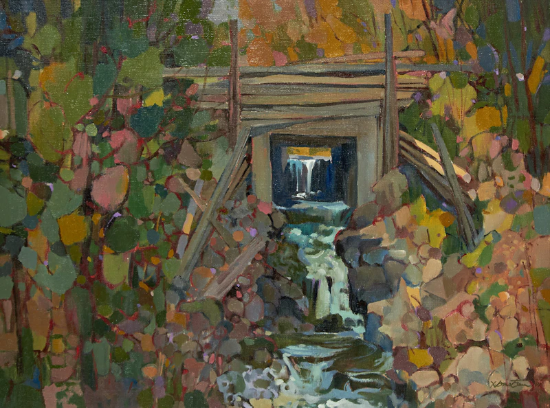 Donald Mackay Houstoun, Spillway, Flesherton, Ontario