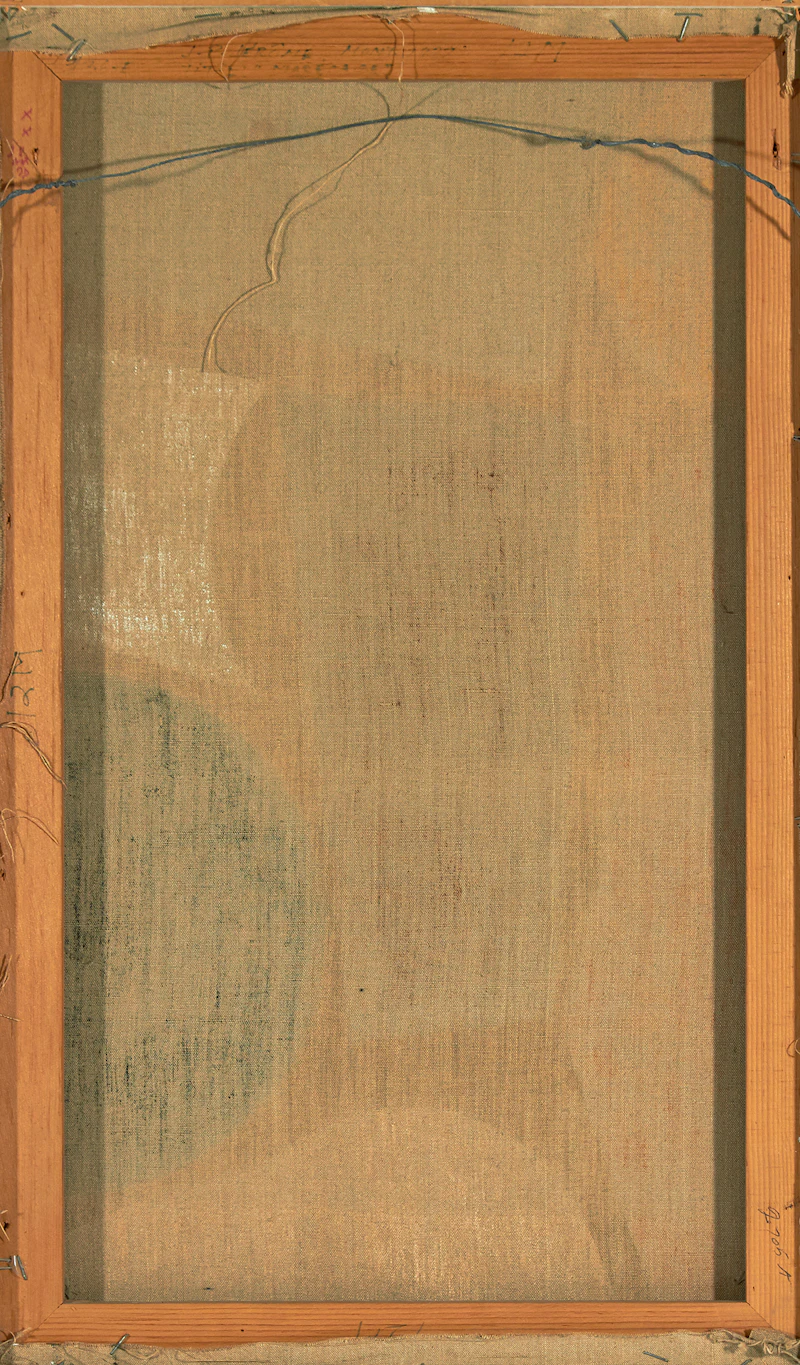 Jean-Paul Jérôme, Marécages, acrylic on canvas, 1977 - view 2