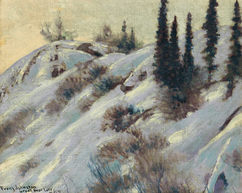 Frank Hans Johnston, Cold Afternoon, Great Bear Lake, N.W.T.