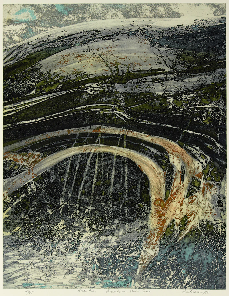 Rock Arc, Precambrian Shield Series by Edward John Bartram
