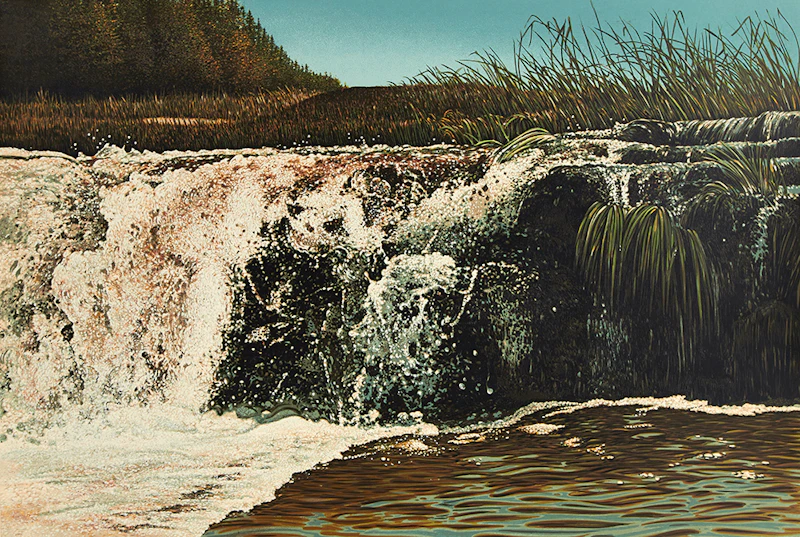 Spring Freshet by Kenneth Danby