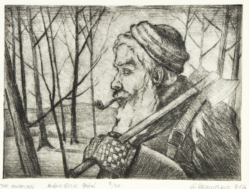 Adolphus George Broomfield, Folio of Six Etchings (Brackenwood Studio Press, Mississauga)