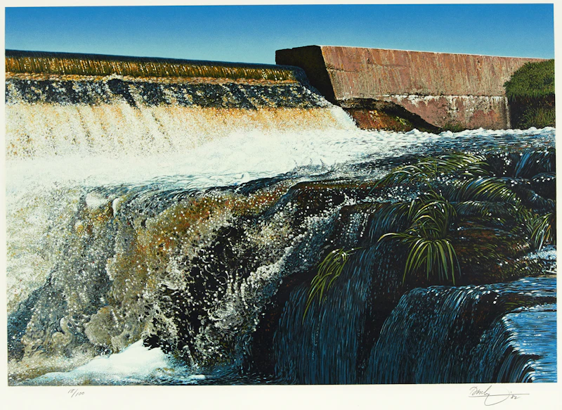 Below the Dam by Kenneth Danby