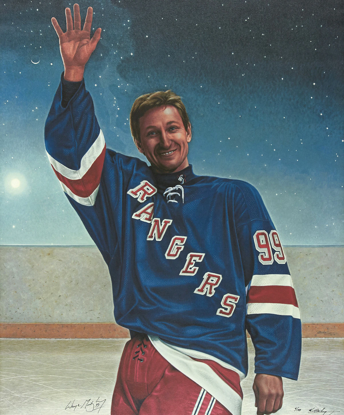 Kenneth Danby, The Great Farewell, giclee, 2001