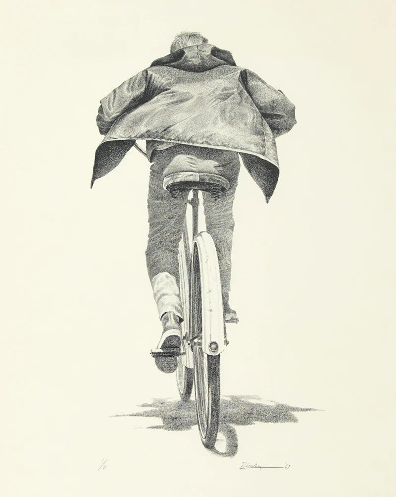 The Cyclist by Kenneth Danby