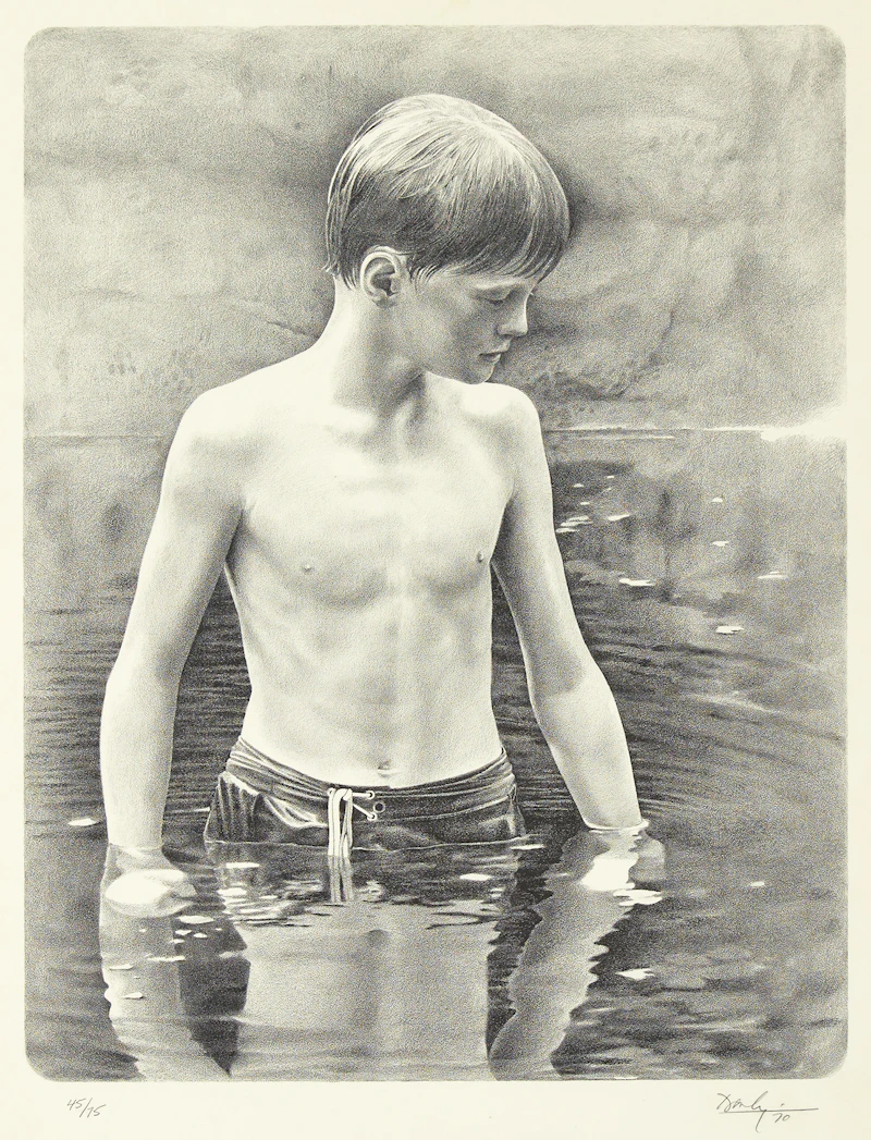 The Swimmer by Kenneth Danby