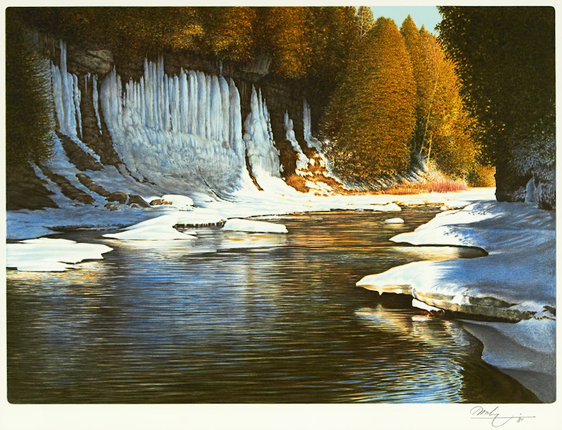 Along the Cascades by Kenneth Danby